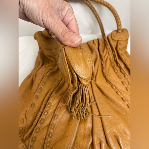 FILIPPA SWEET Stockholm tan leather shoulder bag - Picture 7 of 16